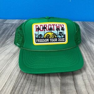 Dorothy Freedom Tour 2018 Trucker Hat Men's One Size Green OTTO Collection